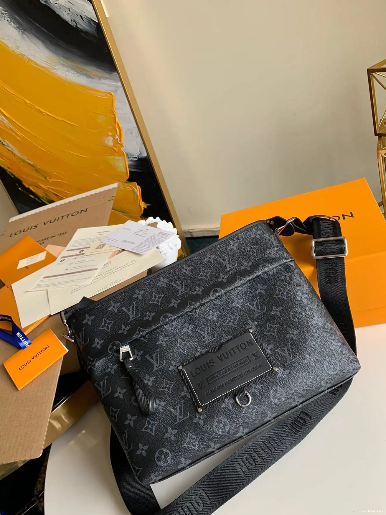 Rep ladies VUITTON LOUIS MESSENGER BAG 0511